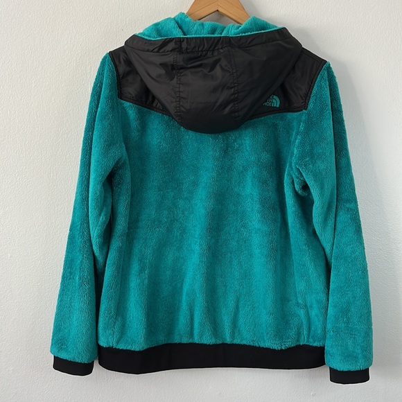 The North Face Women's Oso Full Zip Hooded Fleece Jacket Kokomo Green size large - Picture 5 of 13